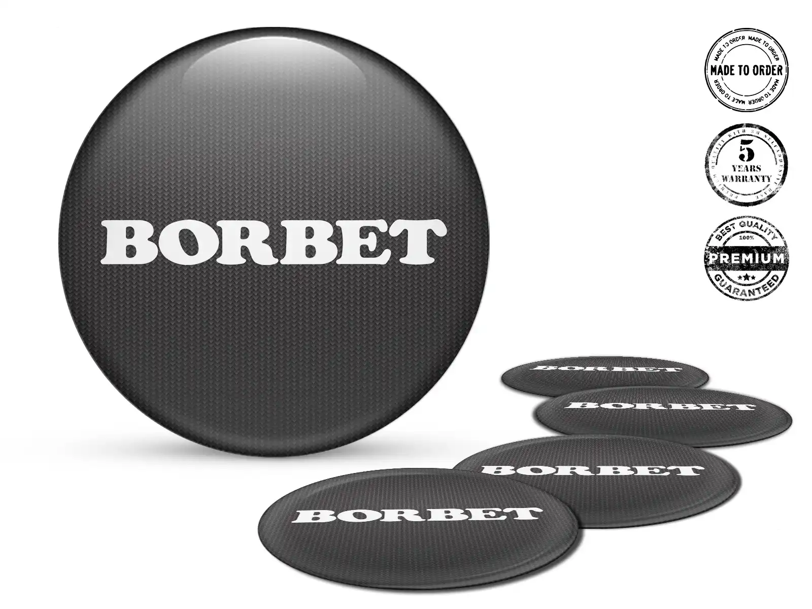 Borbet Individuelle Dome Dekoration Feinjustiert Flow Vector